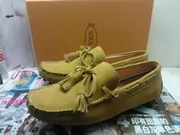 made in italy tods zapatos hombre mocassins 2013 mode rosette yellow